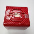 Custom high-end cosmetics containing leather box