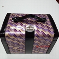 Custom high-end cosmetics containing leather box 5