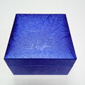 Jewelry ring leather box