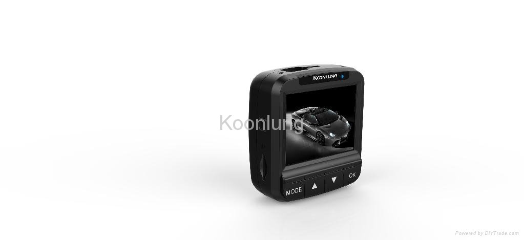 Koonlung Original Car Camera DVR 2.0" Amba FHD G-sensor GPS 4