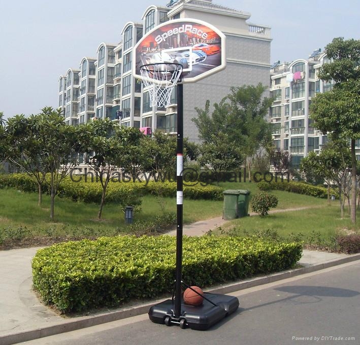 Official Basketball hoop stand 