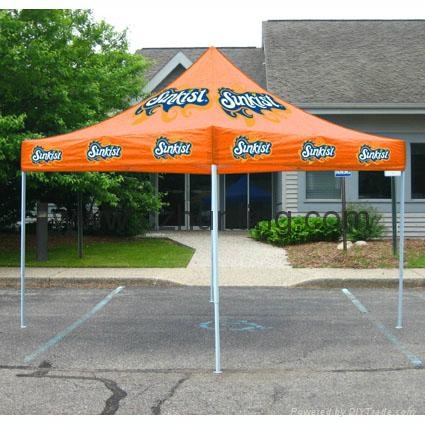 Pop Up Advertising  Tent