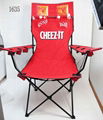 CHEEZ-IT Giant chair with football 