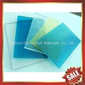 Diamond embossed PC polycarbonate solid sheet sheeting board panel plate 2