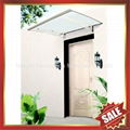 outdoor house window door shelter canopy Awning with Aluminium Alloy Bracket