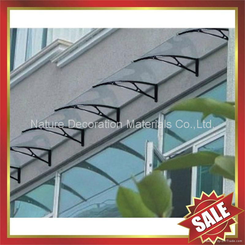 window door diy pc polycarbonate cast aluminum awning awnings canopies canopy 3