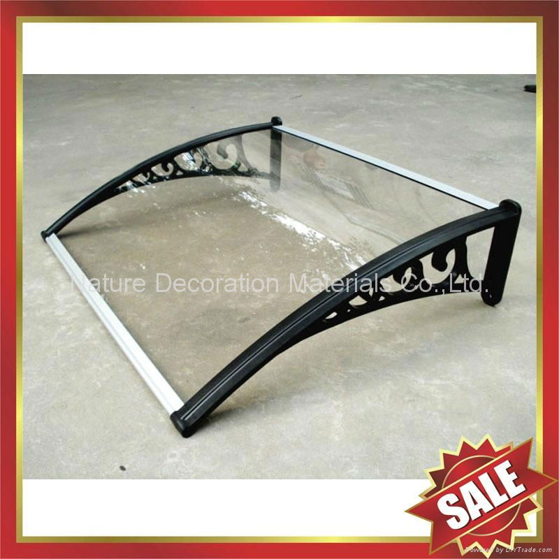 diy pc polycarbonate sun rain canopies canopy awning awnings shelter 5