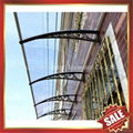 diy pc polycarbonate sun rain canopies canopy awning awnings shelter