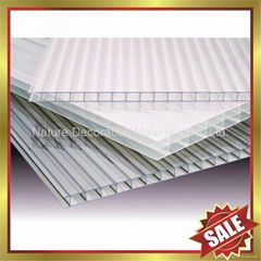 pc polycarbonate twin multi wall hollow sheet sheeting panel plate board