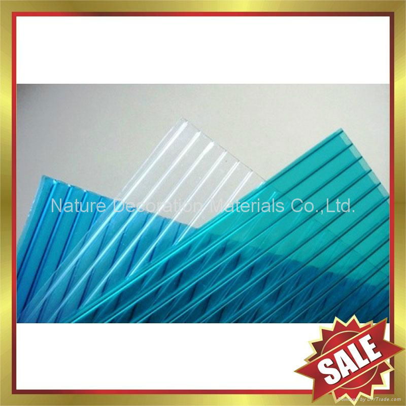 pc polycarbonate twin multi wall hollow sheet sheeting panel plate board 3