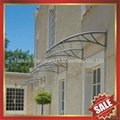 window door pc polycarbonate diy rain sun awning canopy canopies shelter cover 4