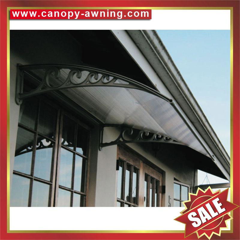 house door window pc polycarbonate diy canopy canopies awning shelter awnings 3