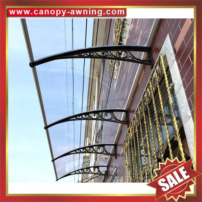 house door window pc polycarbonate diy canopy canopies awning shelter awnings
