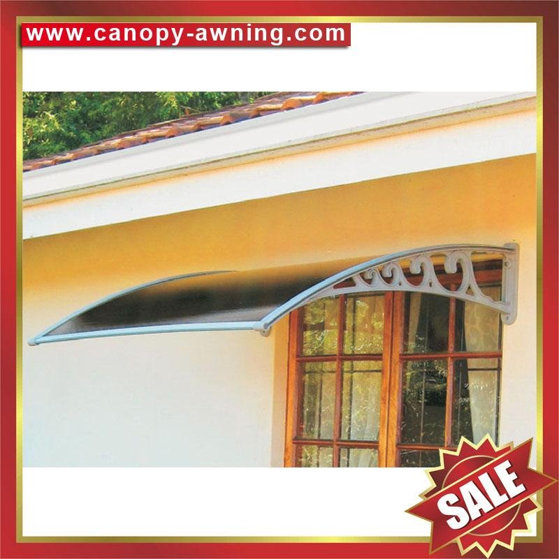 house door window pc polycarbonate diy canopy canopies awning shelter awnings 5