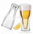 double wall beer glassware 1