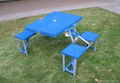 ABS plastic folding picnic table 1