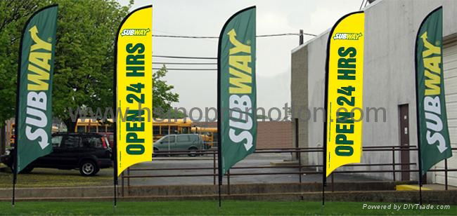 Beach Flag Banner for Advertising 3