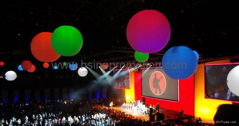 Inflatable LED Balloon with Light