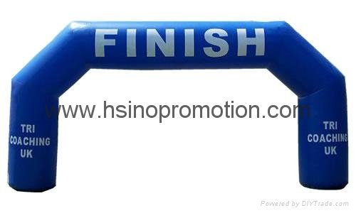 Inflatable Advertising Arch with Start and Finish 2