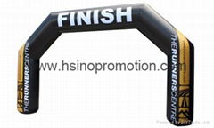 Inflatable Advertising Arch with Start and Finish