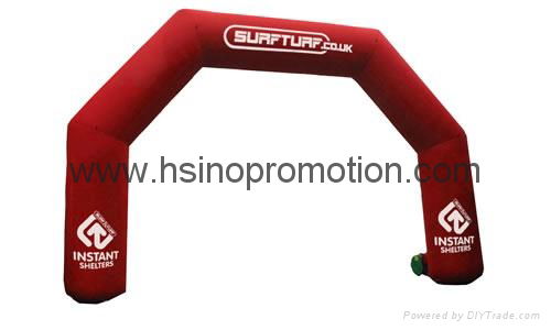 Inflatable Advertising Arch with Start and Finish 5