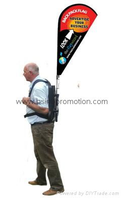 Backpack Flag for Outdoor Promotion 4