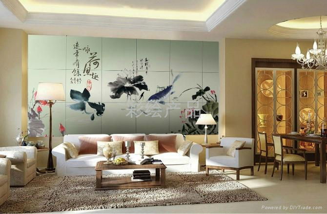 Shenzhen  art tile wall painting 4