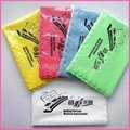 microfiber clean cloth for instrument, jewlry,with logo printing for promotion