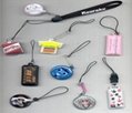 PVC cellphone screen cleaner charms,customized printing and shape available