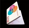 promotion gift sticky memo note with printing, customized shape available