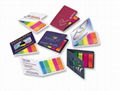 promotion gift sticky memo note with index, customized shape available