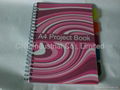 exercise notebook,diary notebook, agenda notebook, with logo printing