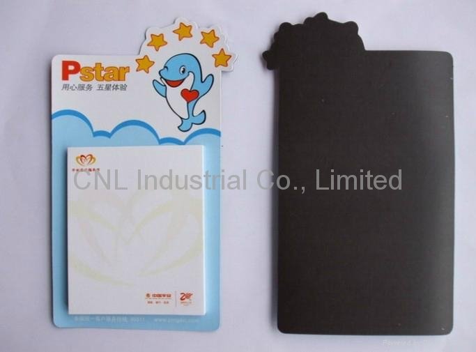 notepad,magnetic notepad,self-adhesive notepad with customized shape and print 2