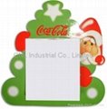 Customized Xmas designadvertising gift magnetic sticky note pad for promotion 2