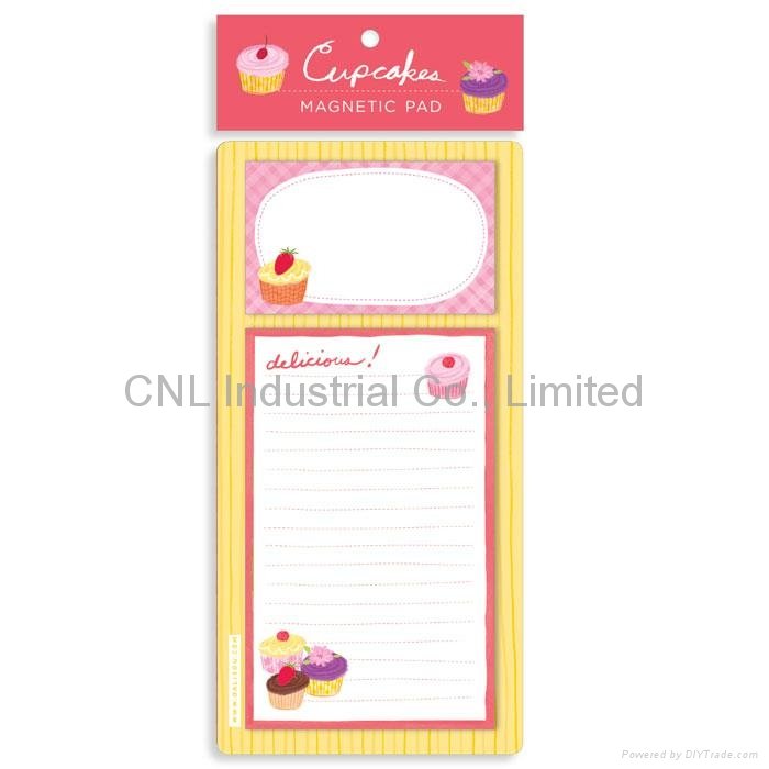 Customized Xmas designadvertising gift magnetic sticky note pad for promotion 5