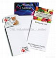 Customized magnetic paper scratchpad with logo printing 2