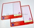 Customized magnetic paper scratchpad with logo printing