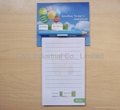 Sticky magnetic memo pad/note pad with pen for promotion gift
