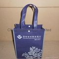 Non woven handle bag with printing