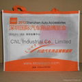 Non woven handle bag with printing