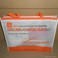 Non woven handle bag with printing