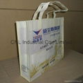 Promotional picture printed non woven tote bag