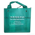 Non-woven reinforced handle/tote  bag  8