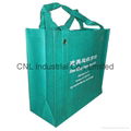 Promotional reinforced non woven handle shopping bag 10