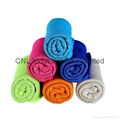 Logo printed microfiber sport cooling towel 4