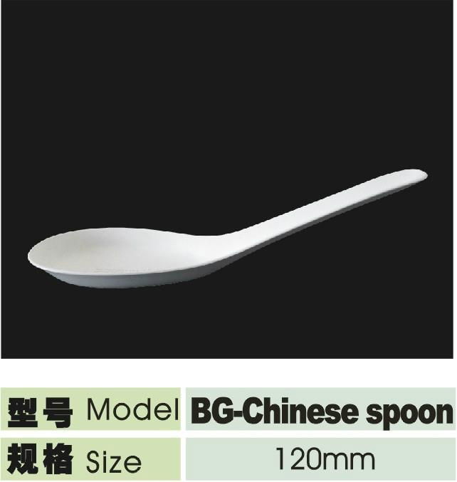 disposable biodegradable chinese spoon