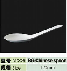 disposable biodegradable chinese spoon