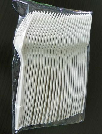 disposable biodegradable  fork 3