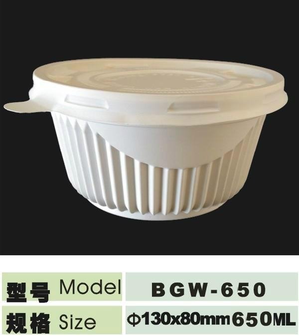 9oz disposable biodegradable bowl 2