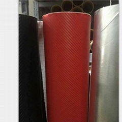 1.52*30m Decorative Self adhesive Vinyl Film 3D Carbon Fiber 